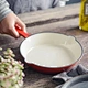 Beste emaillierte Gusseisenpfanne mit 26 cm Durchmesser für Induktion